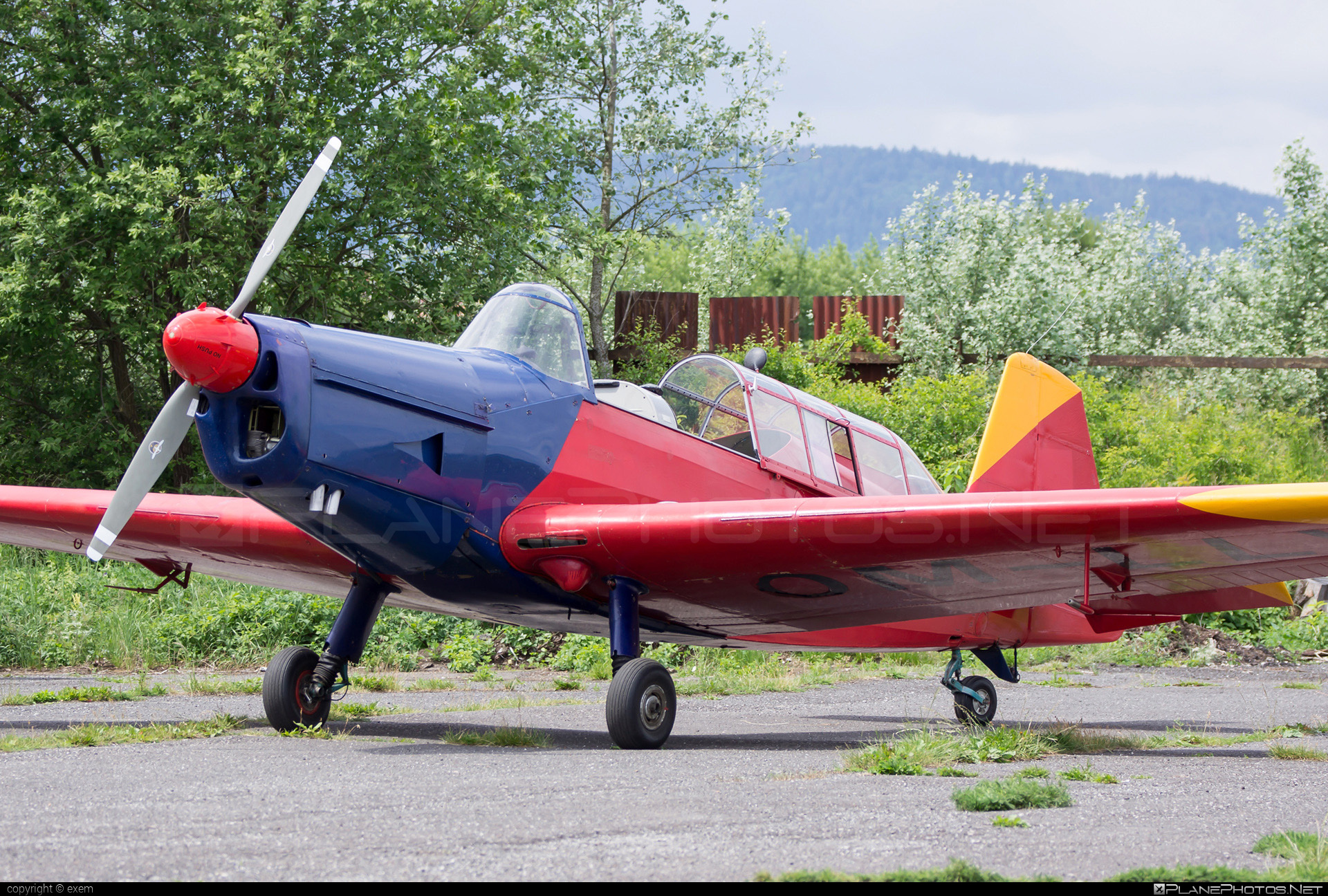 Zlin Z-226MS Trenér - OM-LLY operated by Aeroklub Spišská Nová Ves #z226 #z226trener #zlin #zlin226 #zlintrener