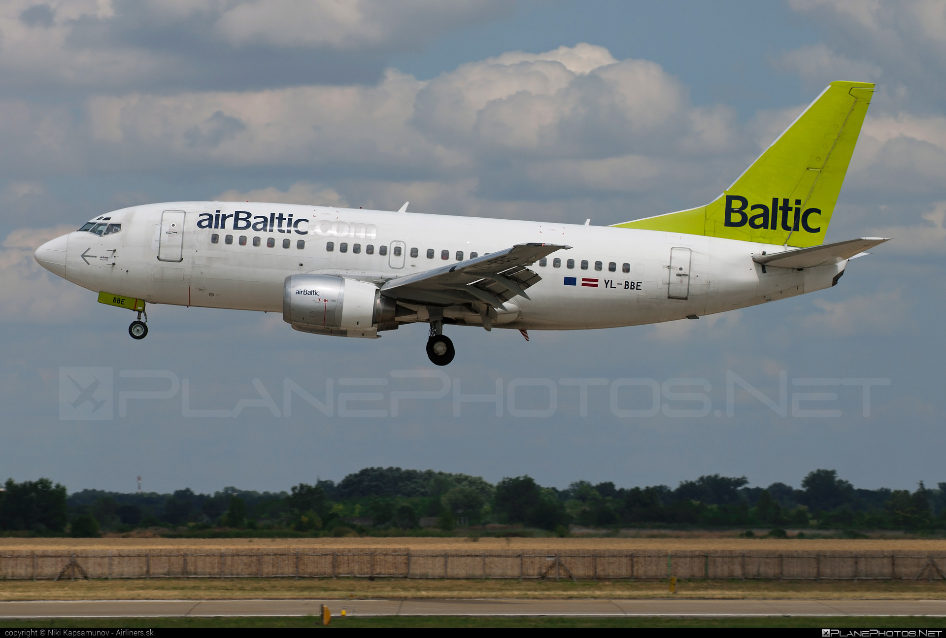 Boeing 737-500 - YL-BBE operated by Air Baltic #airbaltic #b737 #boeing #boeing737