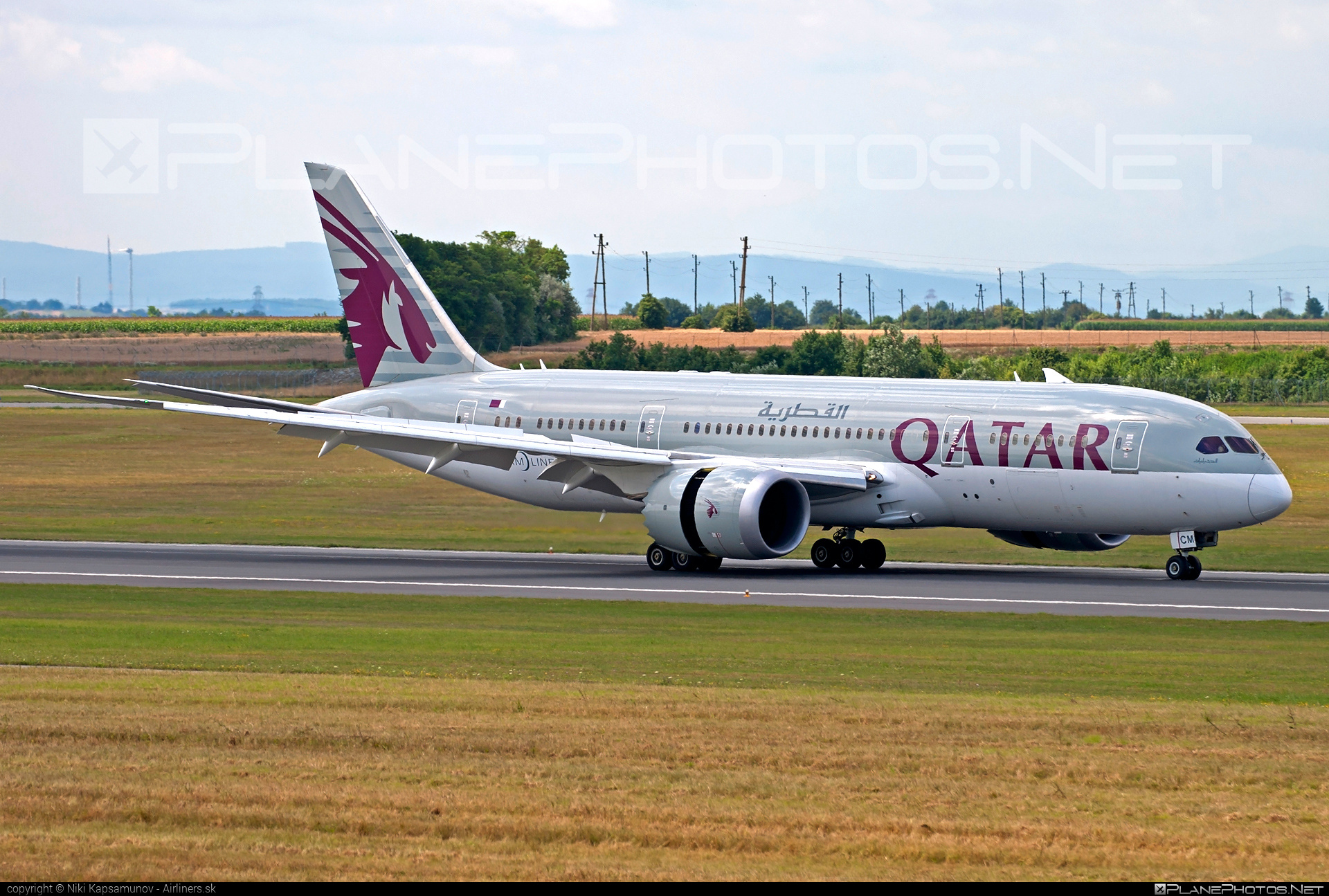 Boeing 787-8 Dreamliner - A7-BCM operated by Qatar Airways #b787 #boeing #boeing787 #dreamliner #qatarairways