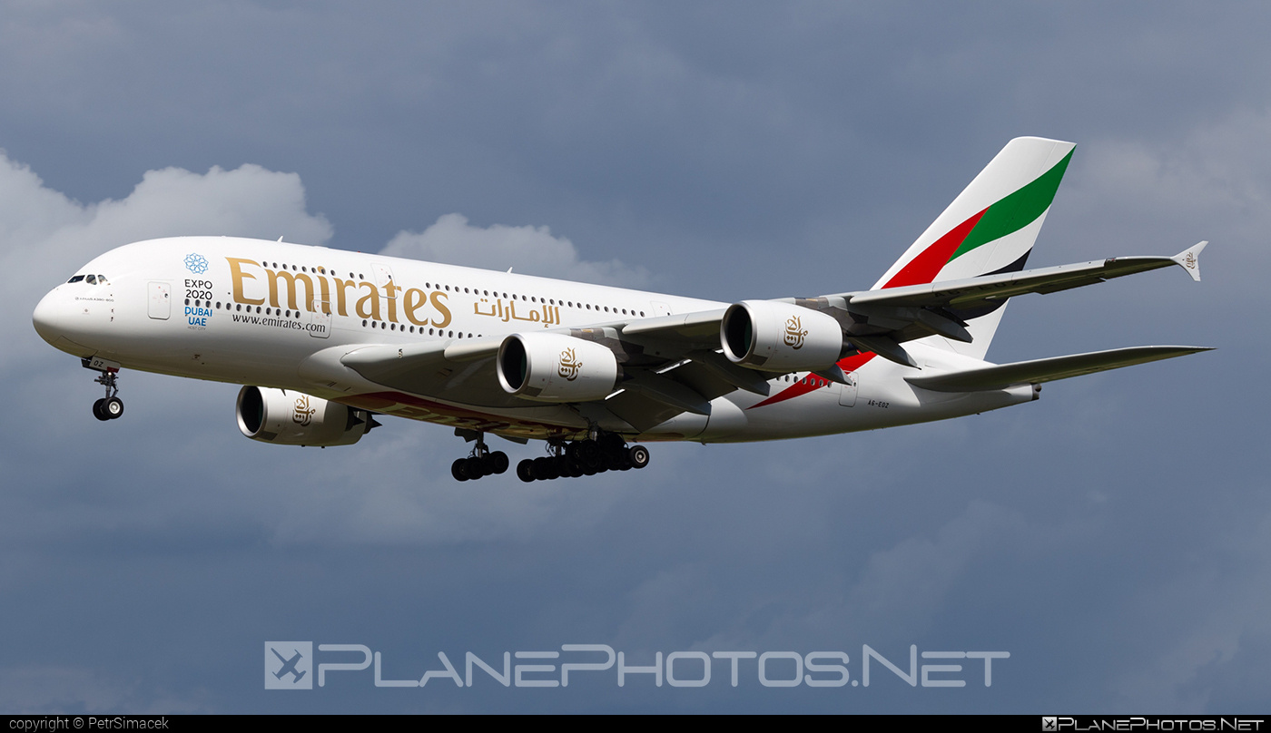Airbus A380-861 - A6-EOZ operated by Emirates #a380 #a380family #airbus #airbus380 #emirates