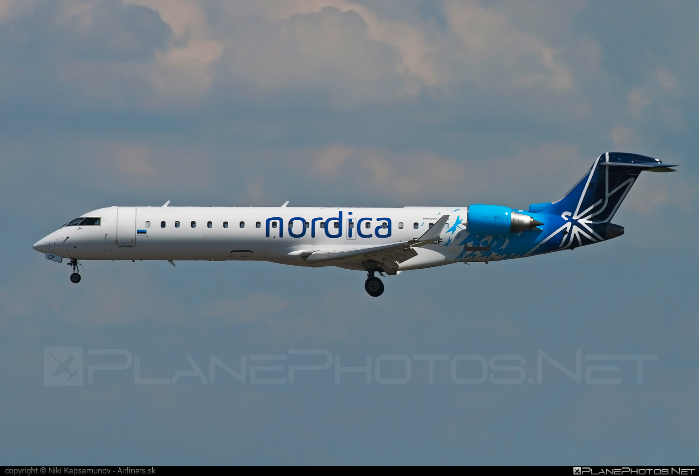 Bombardier CRJ701ER - ES-ACF operated by Nordica #bombardier #crj701 #crj701er