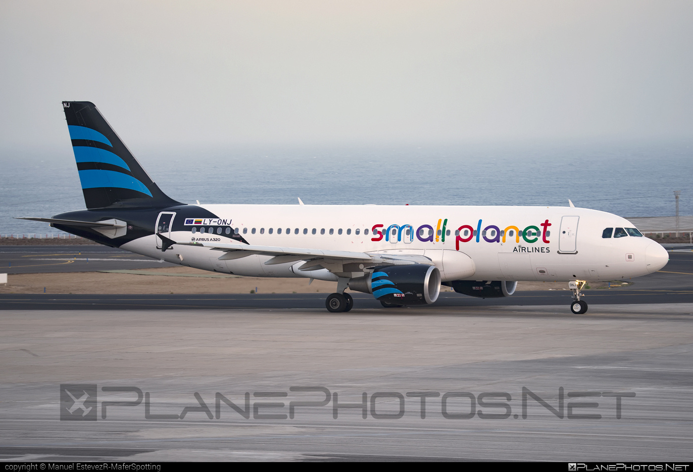 Airbus A320-214 - LY-ONJ operated by Small Planet Airlines #a320 #a320family #airbus #airbus320