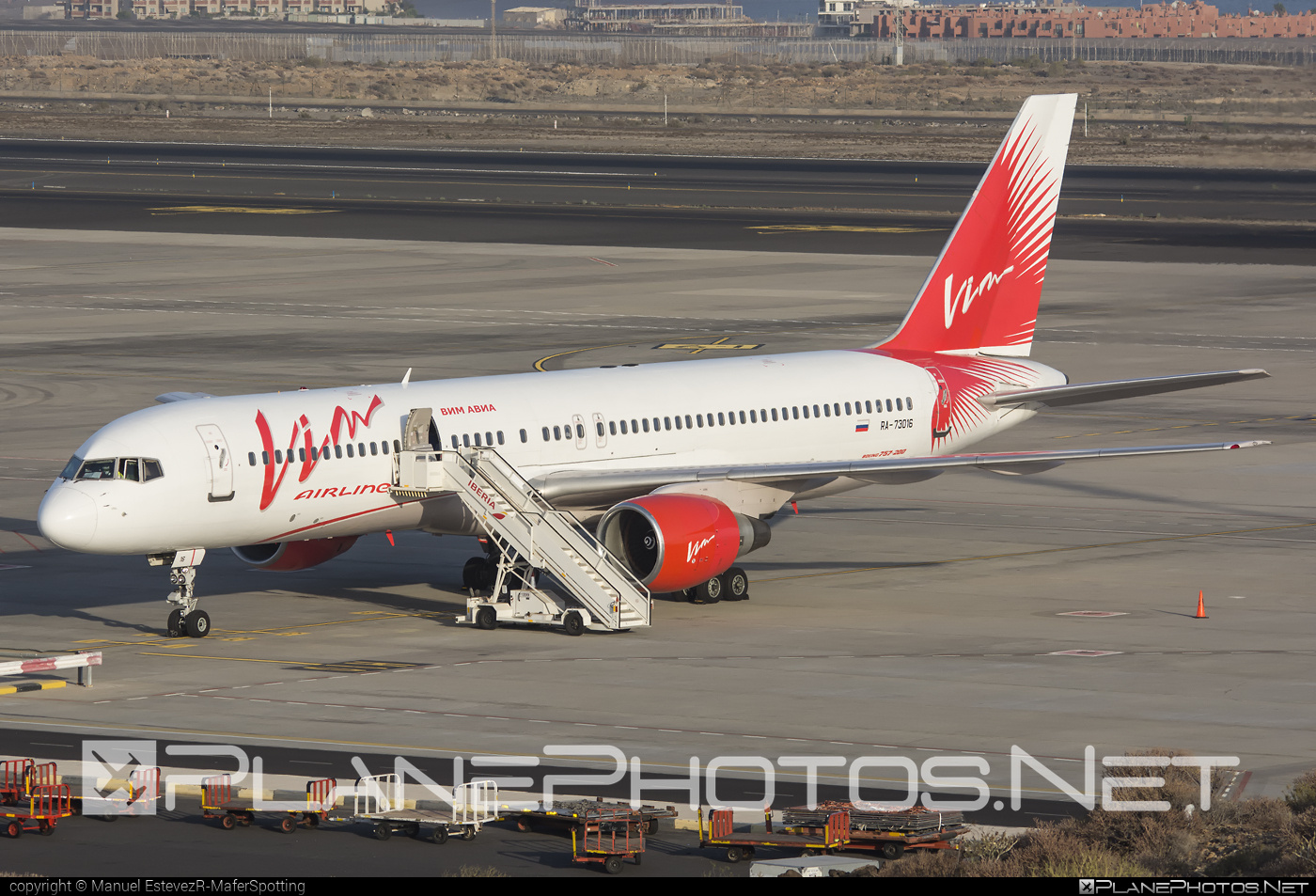 Boeing 757-200 - RA-73016 operated by Vim Airlines #b757 #boeing #boeing757