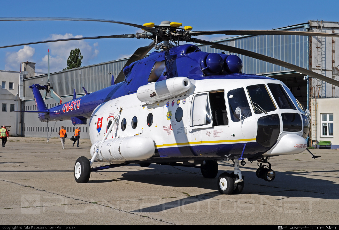 Mil Mi-171 - OM-BYU operated by Letecký útvar MV SR (Slovak Government Flying Service) #SlovakGovernmentFlyingService #leteckyutvarMVSR #mi171 #mil #mil171 #milhelicopters