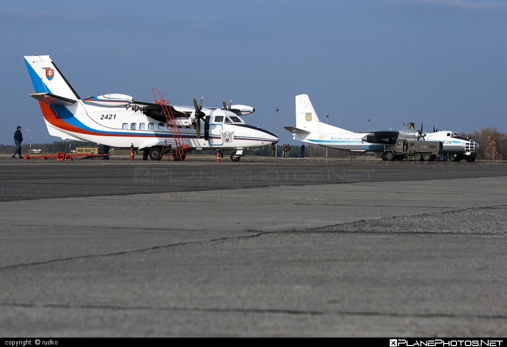 Let L-410UVP-E Turbolet - 2421 operated by Vzdušné sily OS SR (Slovak Air Force) #L410 #L410Turbolet #L410uvpe #L410uvpeTurbolet #let #slovakairforce #turbolet #vzdusnesilyossr