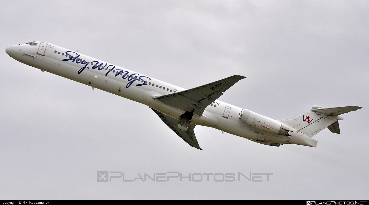 McDonnell Douglas MD-83 - SX-BTG operated by Sky Wings #mcDonnellDouglas #mcdonnelldouglas80 #mcdonnelldouglas83 #mcdonnelldouglasmd80 #mcdonnelldouglasmd83 #md80 #md83