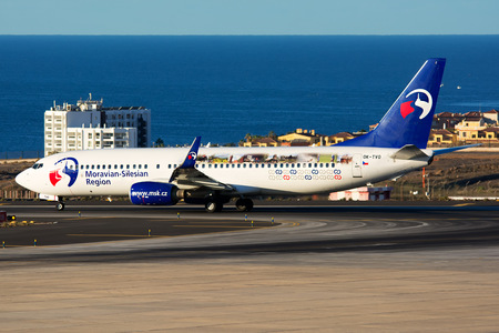 Boeing 737-800 - OK-TVO operated by Travel Service
