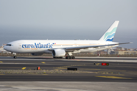 Boeing 777-200ER - CS-TFM operated by euroAtlantic Airways