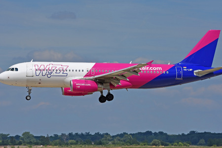 Airbus A320-232 - HA-LWP operated by Wizz Air
