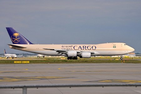Boeing 747-8F - HZ-AI4 operated by Saudi Arabian Airlines Cargo