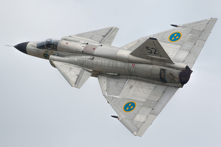 Saab AJSF 37 Viggen - SE-DXN operated by Swedish Air Force Historic Flight