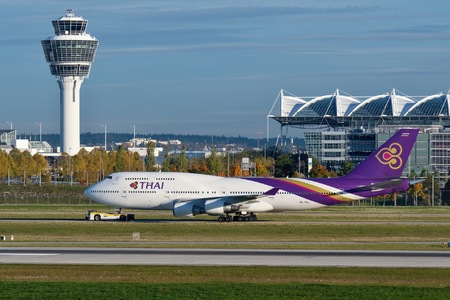 Boeing 747-400 - HS-TGA operated by Thai Airways