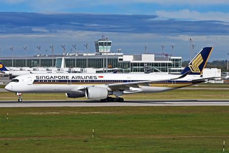 Airbus A350-941 - 9V-SMD operated by Singapore Airlines