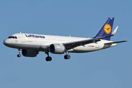 Airbus A320-271N - D-AINE operated by Lufthansa