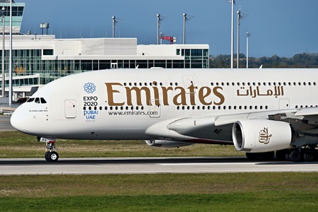 Airbus A380-861 - A6-EDV operated by Emirates