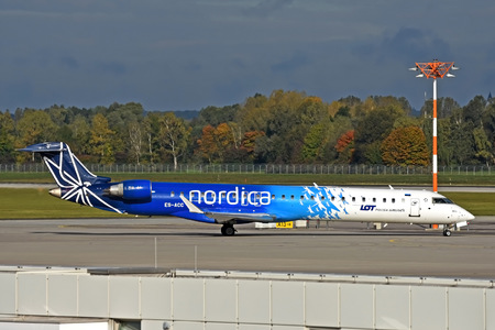 Bombardier CRJ900 - ES-ACC operated by Nordica