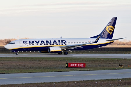 Boeing 737-800 - EI-DAF operated by Ryanair