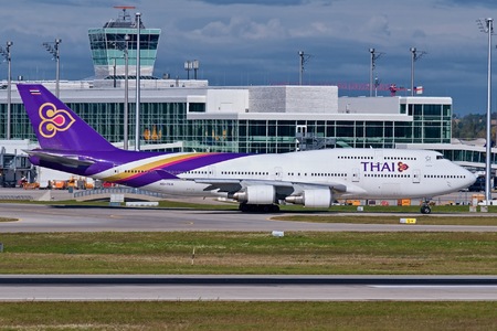 Boeing 747-400 - HS-TGA operated by Thai Airways
