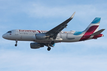 Airbus A320-214 - D-AEWM operated by Eurowings