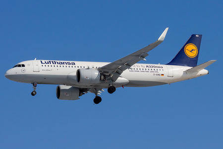 Airbus A320-271N - D-AIND operated by Lufthansa
