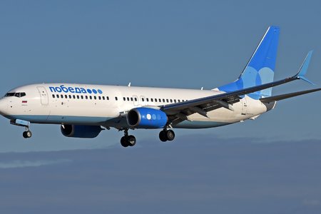 Boeing 737-800 - VP-BPJ operated by Pobeda