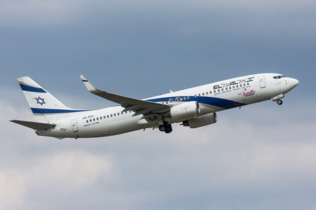 Boeing 737-800 - 4X-EKI operated by El Al Israel Airlines