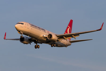 Boeing 737-800 - TC-JVZ operated by Turkish Airlines