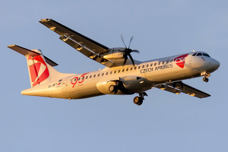 ATR 72-212A - OK-MFT operated by CSA Czech Airlines