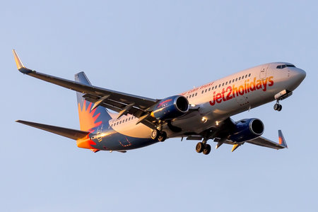 Boeing 737-800 - G-JZHF operated by Jet2
