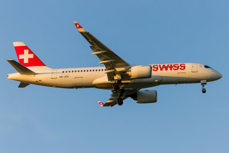 Bombardier BD-500-1A11 C Series CS300 - HB-JCD operated by Swiss International Air Lines