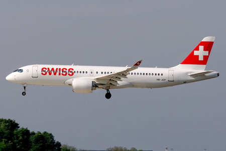 Bombardier BD-500-1A11 C Series CS300 - HB-JCF operated by Swiss International Air Lines
