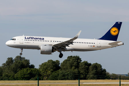Airbus A320-271N - D-AINE operated by Lufthansa