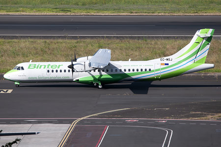 ATR 72-600 - EC-MSJ operated by Binter Canarias