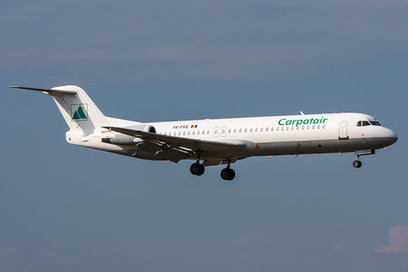 Fokker 100 - YR-FKB operated by Carpatair