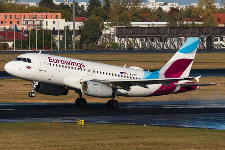 Airbus A319-132 - D-AGWD operated by Eurowings