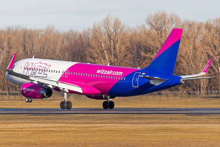 Airbus A320-232 - HA-LWR operated by Wizz Air