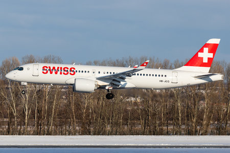 Bombardier BD-500-1A11 C Series CS300 - HB-JCG operated by Swiss International Air Lines