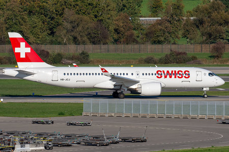 Airbus A220-300 - HB-JCJ operated by Swiss International Air Lines