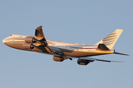 Boeing 747-8 - A7-HBJ operated by Qatar Amiri Flight