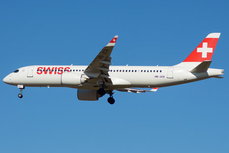 Airbus A220-300 - HB-JCN operated by Swiss International Air Lines