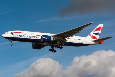 Boeing 777-200ER - G-VIIS operated by British Airways