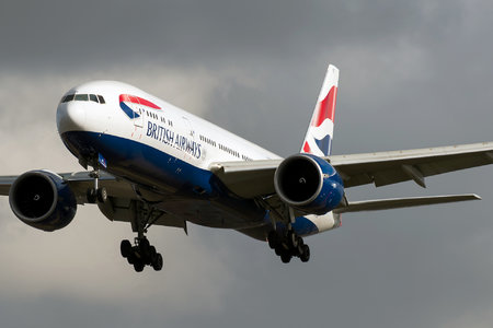 Boeing 777-200ER - G-VIIS operated by British Airways