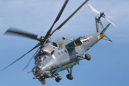 Mil Mi-35M - 02 operated by Äwe qorğanısı küşteri (Kazakh Air Defense Force)
