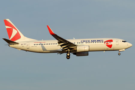 Boeing 737-800 - OK-TST operated by CSA Czech Airlines