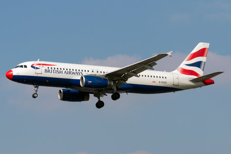 Airbus A320-232 - G-EUUC operated by British Airways