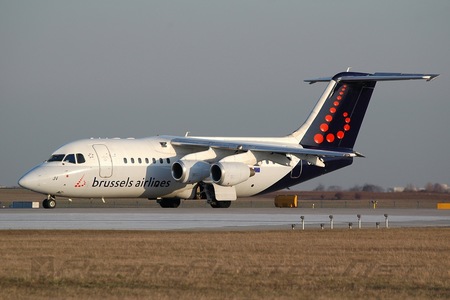 British Aerospace Avro RJ85 - OO-DJV operated by Brussels Airlines