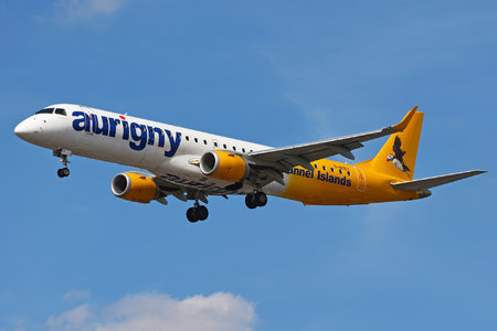 Embraer E195STD (ERJ-190-200STD) - G-NSEY operated by Aurigny Air Services