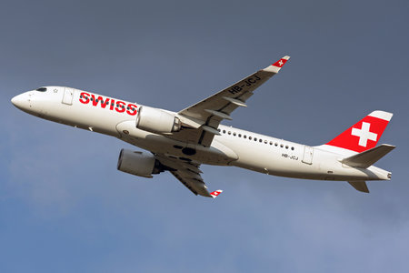 Airbus A220-300 - HB-JCJ operated by Swiss International Air Lines