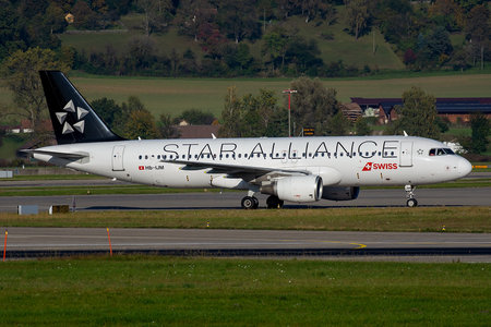 Airbus A320-214 - HB-IJM operated by Swiss International Air Lines