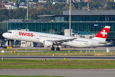 Airbus A321-111 - HB-IOH operated by Swiss International Air Lines
